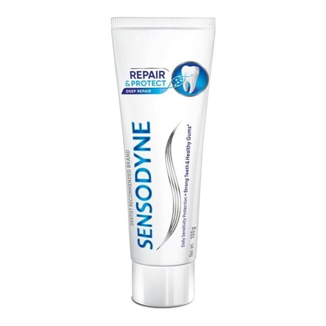 Sensodyne Toothpaste Repair and Protect | Tooth Paste for Daily Sensitivity Protection, Long-lasting Relief |100gm |