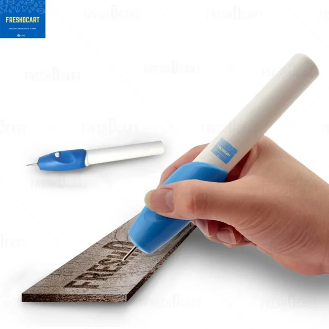 Electric Engraving Pen – Compact Engraving Machine for Metal, Glass, Jewellery, Wood &Plastic with Extra Nib