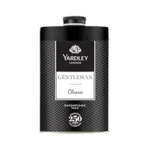 Yardley London Gentleman Classic Deodorizing Talc Spray for Men with Calcium, Carbonate, Magnisum, Carbonate, Fragrance, Dipropylene Glycol, Calcium, Silicate, Triclosan, Pack of 1, 250g